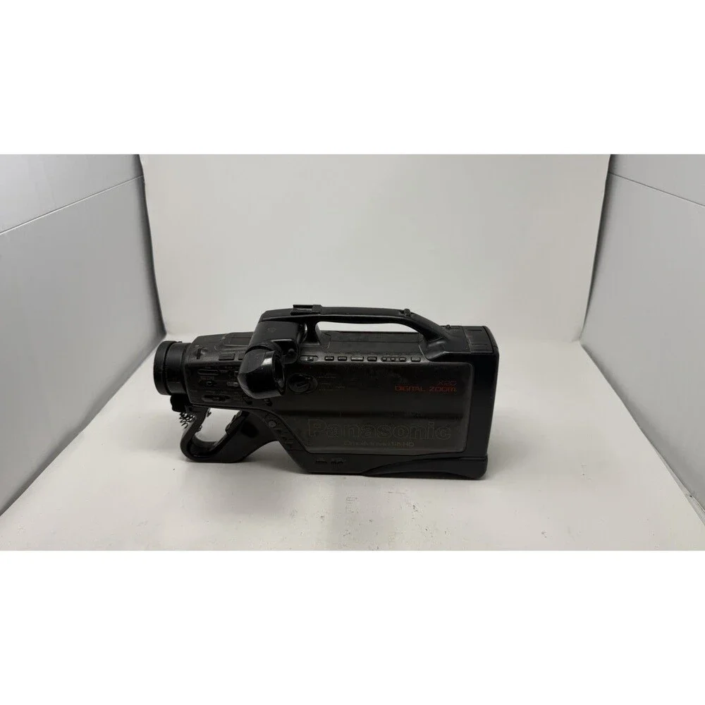 Panasonic OmniMovie VHS HQ Camcorder Case AS-IS Parts Repair Untested